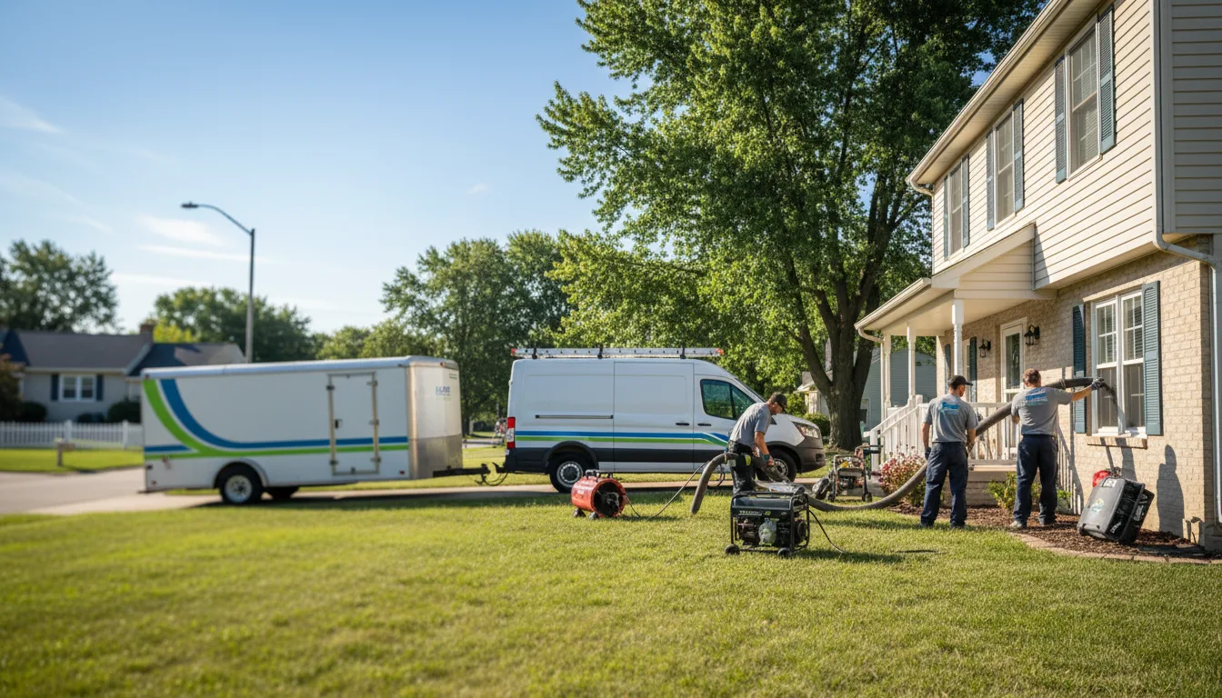 Flooded Basement Restoration And Cleanup With Repair in Griswold, IA near me